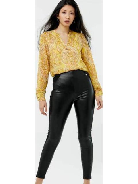 LEGGINGS EFECTO PIEL NEGRO HOLLY LAND