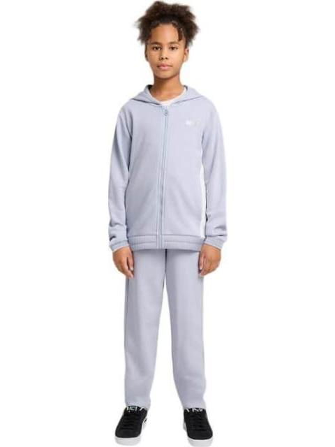 ROPA CASUAL METALLIC HOODED SWEAT SUIT TR G LILA PUMA