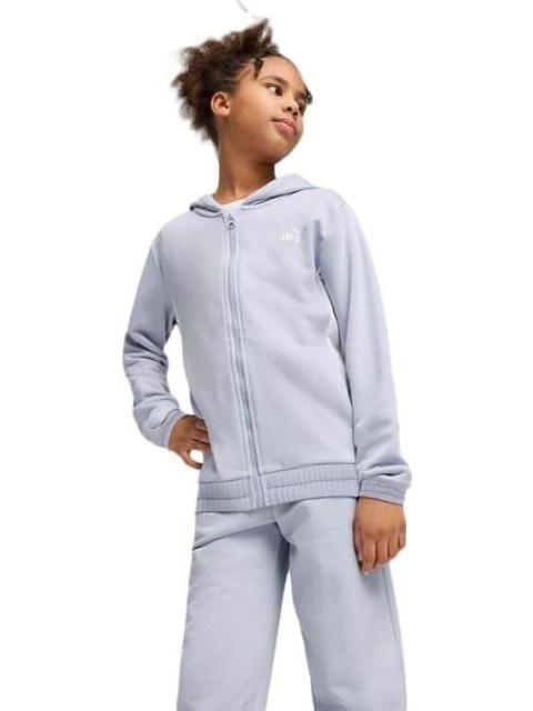 ROPA CASUAL METALLIC HOODED SWEAT SUIT TR G LILA PUMA