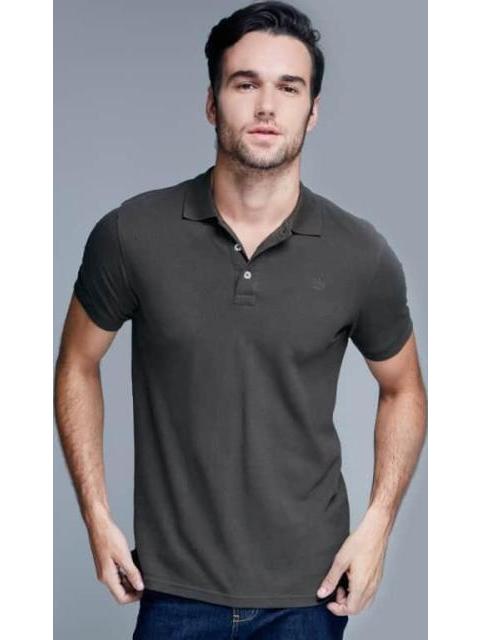 PLAYERA ACTIVE BIG LOGO TEE GRIS PUMA