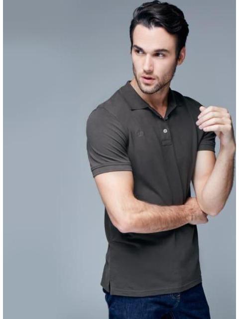 PLAYERA ACTIVE BIG LOGO TEE GRIS PUMA