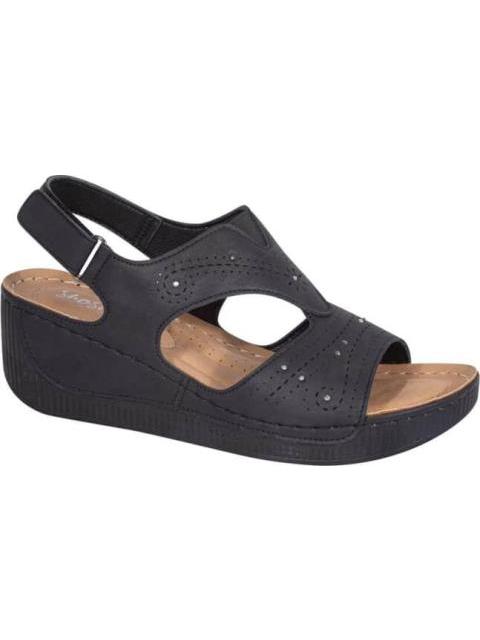 SANDALIA CONFORT NEGRO SHOSH