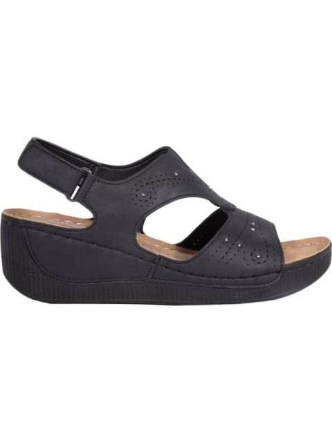 SANDALIA CONFORT NEGRO SHOSH