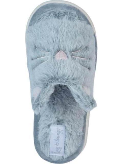 SANDALIA PANTUFLA GRIS LOVE TO LOUNGE