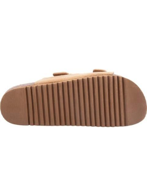 SANDALIA GAMUZA CAMEL VI LINE
