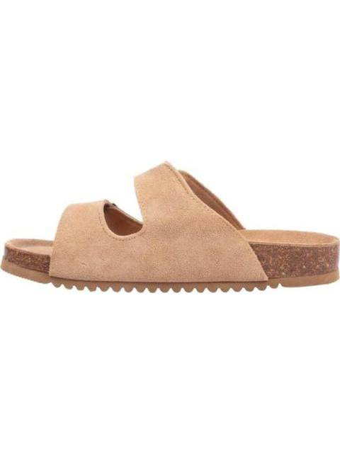 SANDALIA GAMUZA CAMEL VI LINE