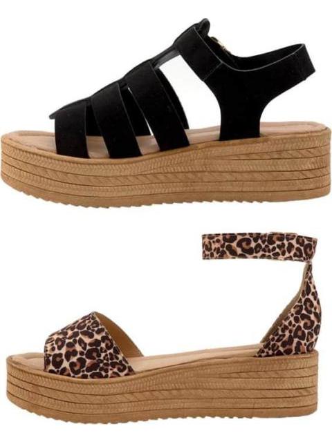SANDALIA PLANA MULTICOLOR VI LINE
