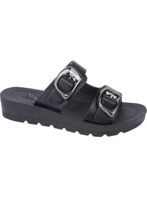 SANDALIA PLANA NEGRO VI LINE