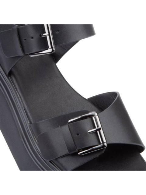 SANDALIA PLANA NEGRO VI LINE