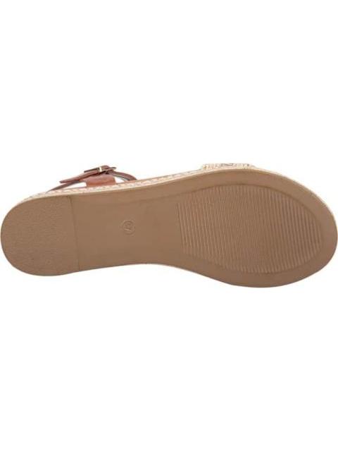 SANDALIA PLANA CAMEL VI LINE