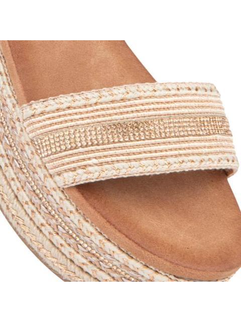 SANDALIA PLANA CAMEL VI LINE