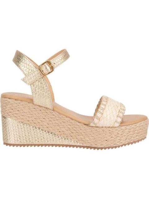 SANDALIA PLATAFORMA BEIGE VI LINE