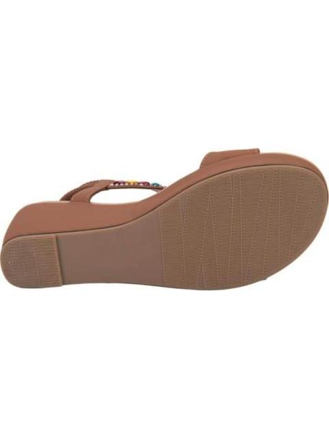SANDALIA PLATAFORMA CAMEL VI LINE