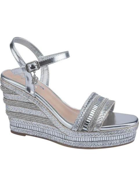 SANDALIA PLATAFORMA PLATA BELINDA PEREGRIN