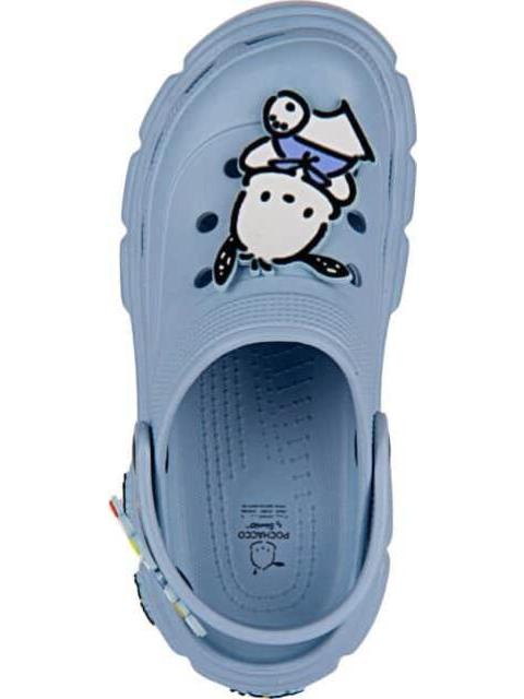 SANDALIA ZUECO AZUL CIELO HELLO KITTY