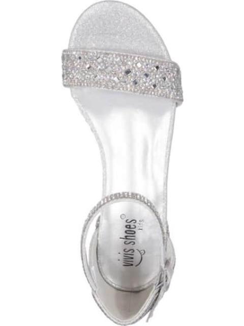 SANDALIA BRILLOS PLATA VIVIS SHOES KIDS