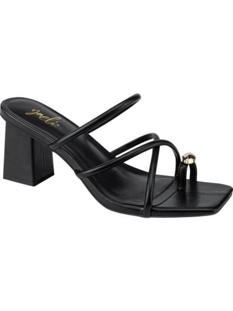 SANDALIA TIRAS NEGRO YAELI
