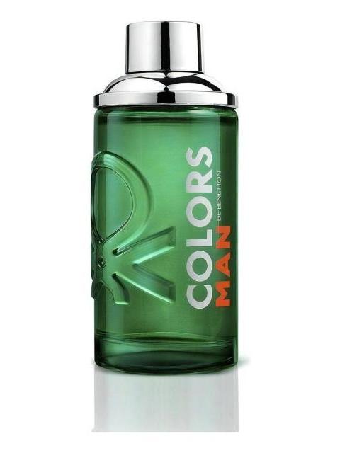 SET BENETTON COLORS GREEN MAN 200ML EDT GENERO HOMBRE