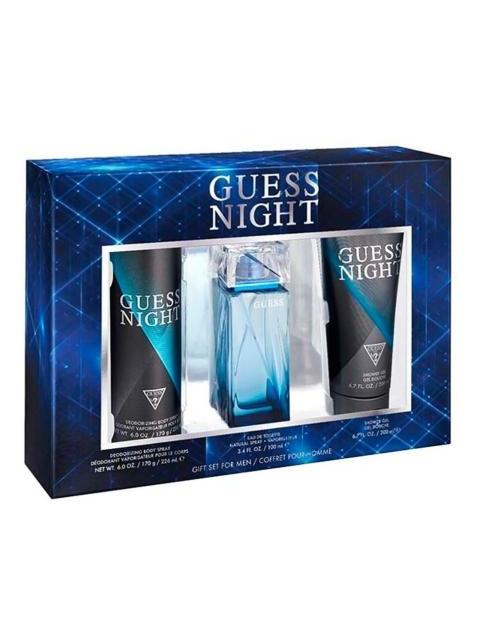 SET GUESS NIGTH POUR HOMME 3PZ 100ML EDT SPRAY