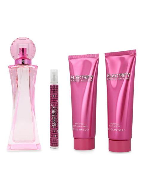 SET PARIS HILTON ELECTRIFY 4PZ 100ML EDP SPRAY - MUJER