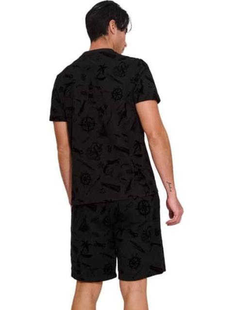 SHORT CONJUNTOS NEGRO HARD SODA
