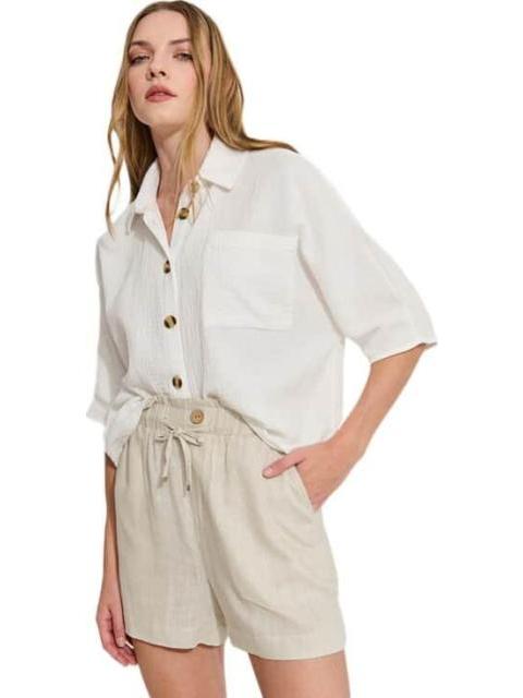 SHORT DE LINO BEIGE HOLLY LAND