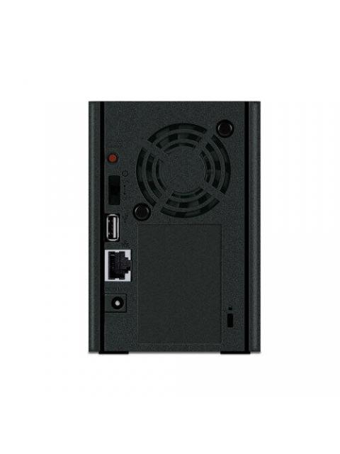 NAS BUFFALO LINKSTATION 220D SOHO 2 BAHIAS 12TB MARVELL ARMADA 370 0.80GHZ USB NEGRO LS220D1202B