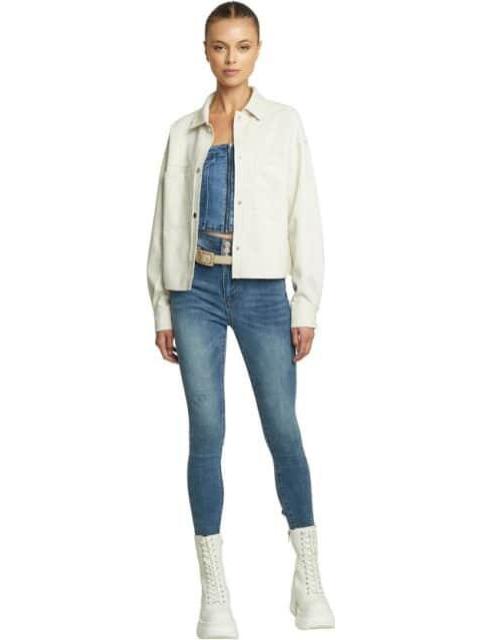 SOBRECAMISA MANGA LARGA BEIGE HOLLY LAND