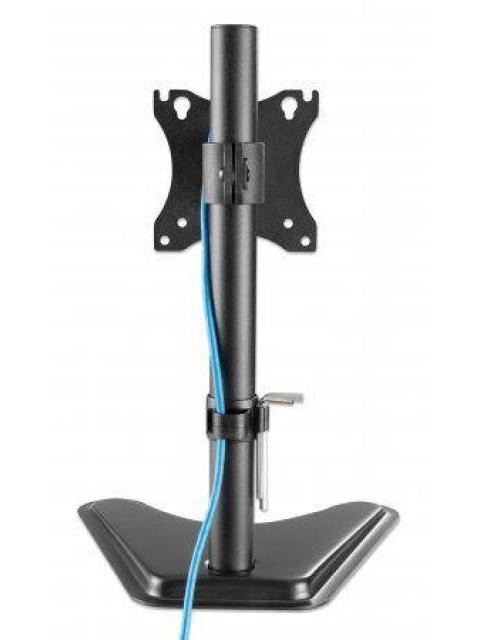 SOPORTE DE ESCRITORIO MANHATTAN PARA MONITOR LCD 17 A 27 7KG NEGRO 462037