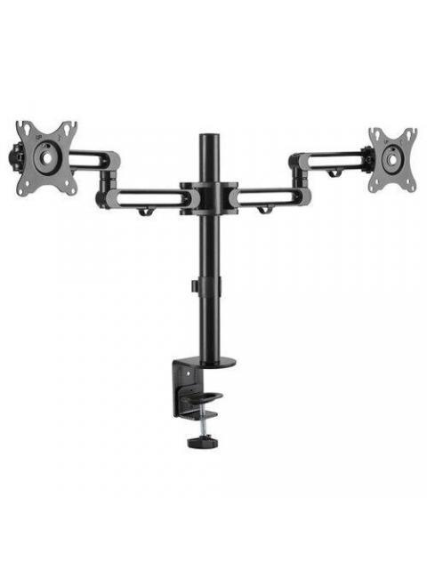 STARTECH  SOPORTE DE ESCRITORIO PARA 2 MONITORES 32 HASTA 8KG NEGRO