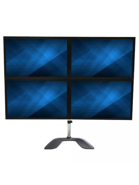 STARTECH  SOPORTE DE ESCRITORIO PARA 4 MONITORES MAX. 32 HASTA 8KG PLATA