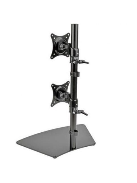 TRIPP LITE SOPORTE DE MESA PARA 2 MONITORES 15-27 MAX. 8.16KG NEGRO