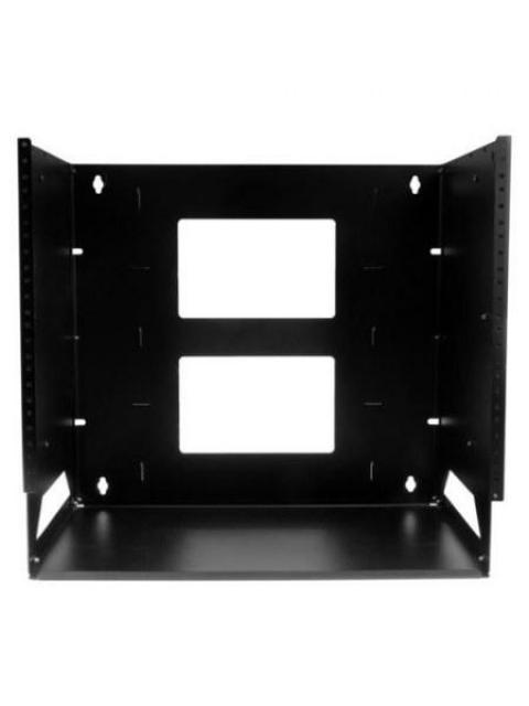 STARTECH  GABINETE PARA PARED CON CHAROLA 8U HASTA 34KG NEGRO