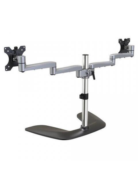 STARTECH  SOPORTE DE ESCRITORIO PARA 2 MONITORES MAX. 32 HASTA 8KG PLATA