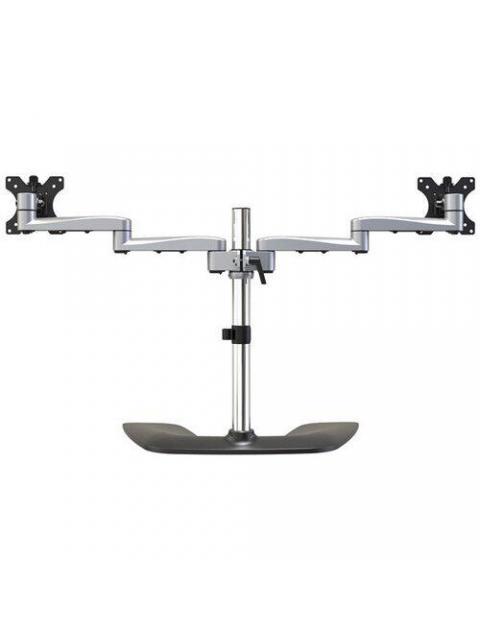 STARTECH  SOPORTE DE ESCRITORIO PARA 2 MONITORES MAX. 32 HASTA 8KG PLATA