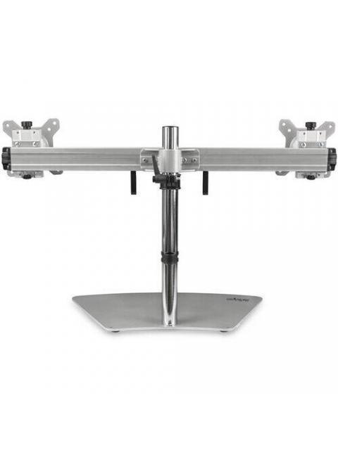 STARTECH  SOPORTE DE ESCRITORIO PARA 2 MONITORES MAX. 24 HASTA 8KG PLATA