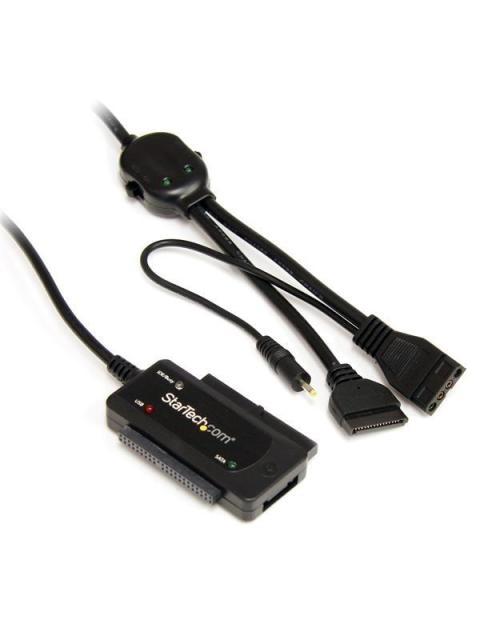STARTECH  ADAPTADOR COMBO SATA IDE - USB 2.0 PARA DISCO DURO Y SSD