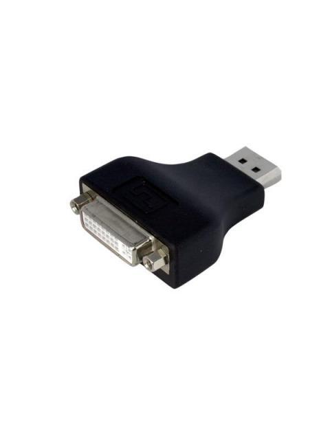 STARTECH  ADAPTADOR DISPLAYPORT 1.2 MACHO - DVI HEMBRA 1080P NEGRO