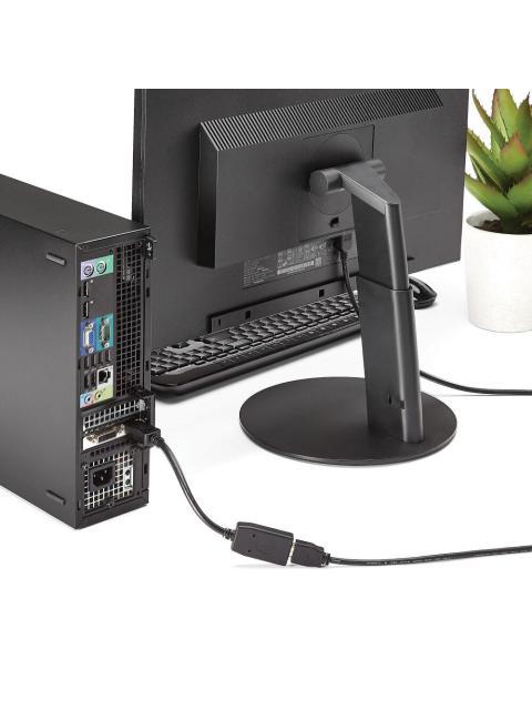 STARTECH  ADAPTADOR DISPLAYPORT 1.2 MACHO - HDMI HEMBRA 1080P 24CM