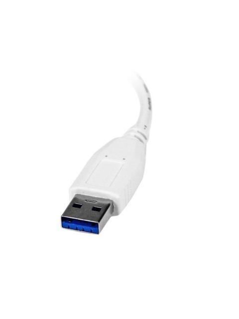 STARTECH  ADAPTADOR TARJETA DE RED EXTERNA NIC USB 3.0 A - RJ-45 BLANCO