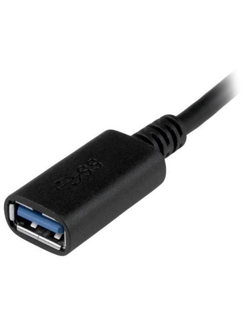 STARTECH  ADAPTADOR USB 3.1 C - USB 3.1 A 15CM NEGRO