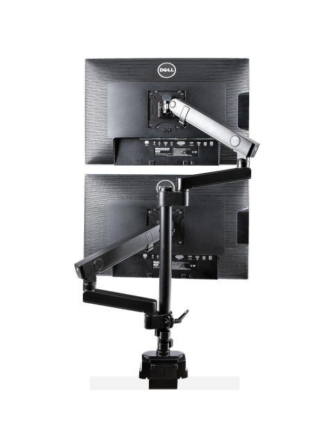 STARTECH  BRAZO DE ESCRITORIO PARA 2 MONITORES 32 HASTA 16KG NEGRO