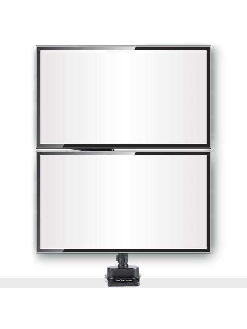STARTECH  BRAZO DE ESCRITORIO PARA 2 MONITORES 32 HASTA 16KG NEGRO