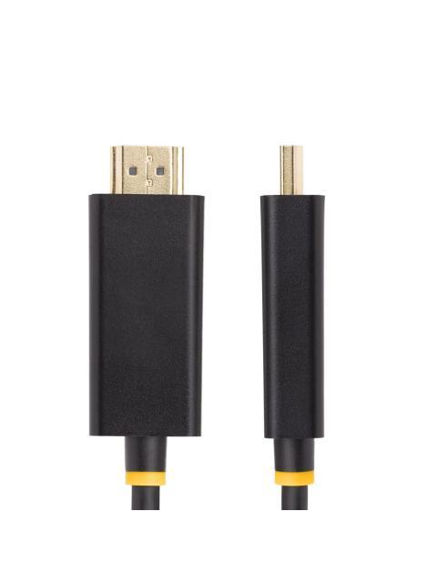 STARTECH  CABLE ADAPTADOR DE VIDEO DISPLAYPORT MACHO - HDMI MACHO 4K 3 METROS NEGRO