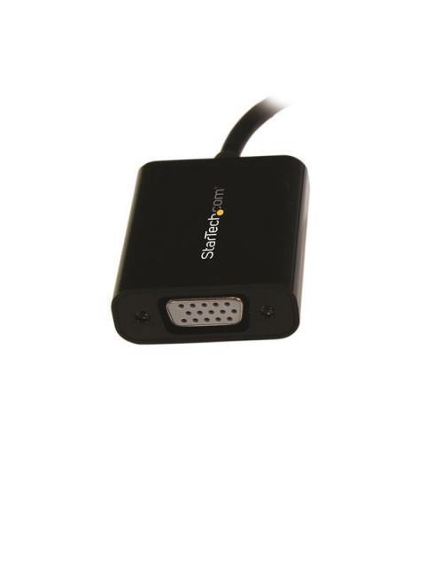 STARTECH  CABLE ADAPTADOR DE VIDEO MINI DISPLAYPORT - VGA 10CM NEGRO