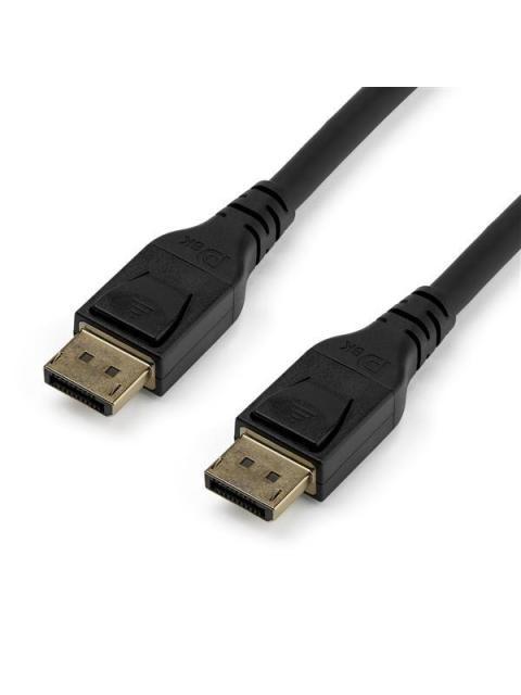 STARTECH  CABLE DISPLAYPORT 1.4 MACHO - DISPLAYPORT 1.4 MACHO 8K 60HZ 5 METROS NEGRO