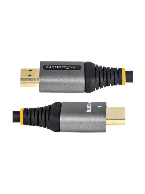 STARTECH  CABLE HDMI A 2.1 MACHO - HDMI A 2.1 MACHO 8K 120HZ 1 METRO GRIS-NEGRO
