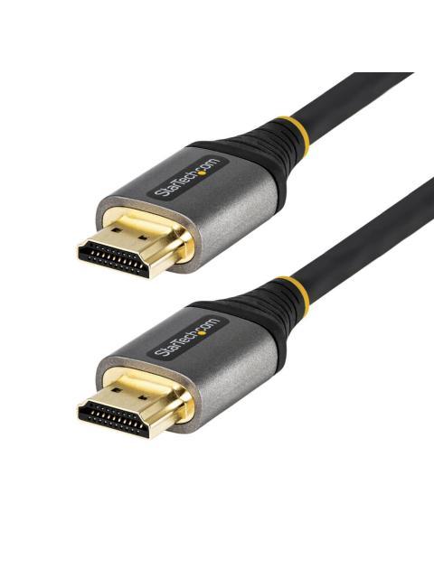 STARTECH  CABLE HDMI A 2.1 MACHO - HDMI A 2.1 MACHO 8K 120HZ 1 METRO GRIS-NEGRO