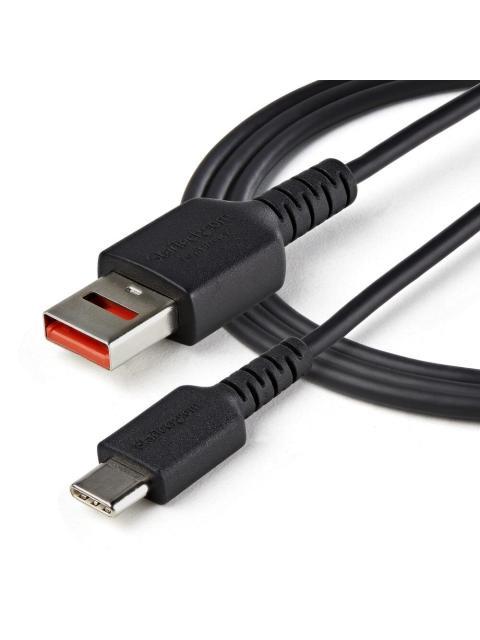 STARTECH  CABLE USB A MACHO - USB C MACHO 1 METRO NEGRO