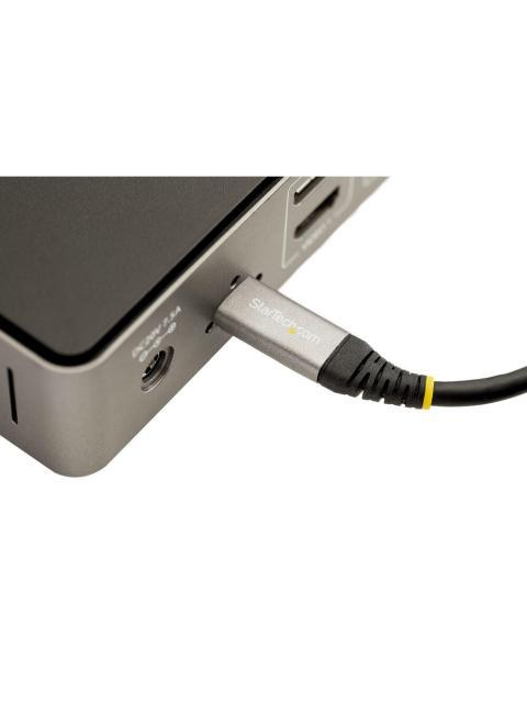 STARTECH  CABLE USB-C MACHO - USB-C MACHO 50CM GRIS-NEGRO